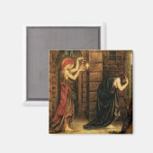Evelyn De Morganによる絶望の刑務所での希望 マグネット (正面/裏面)