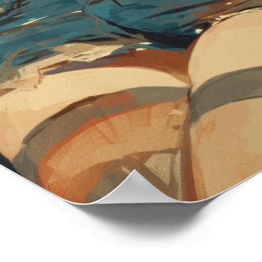 Evelyn McHale 1947アールデコヴィンテージポスター ポスター (角)