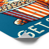 Even Baddies Get Saddies Cat Funny Saying Men Wome ポスター (角)