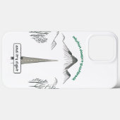 Even Broken, I Still See – Abstract Eye Design Case-Mate iPhoneケース (裏面 (横))