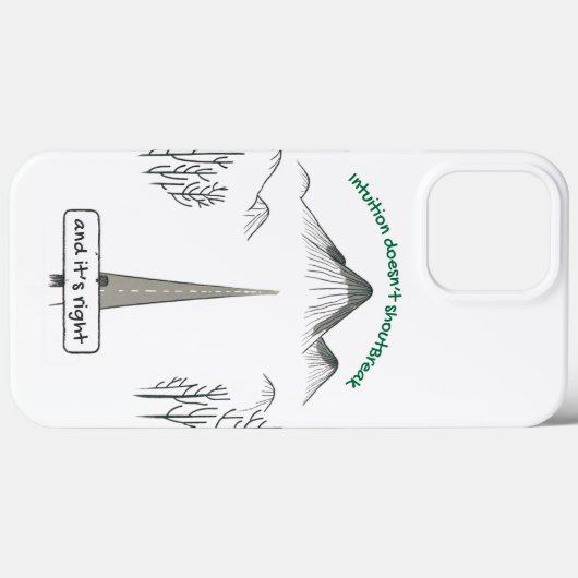 Even Broken, I Still See – Abstract Eye Design Case-Mate iPhoneケース (裏面 (横))