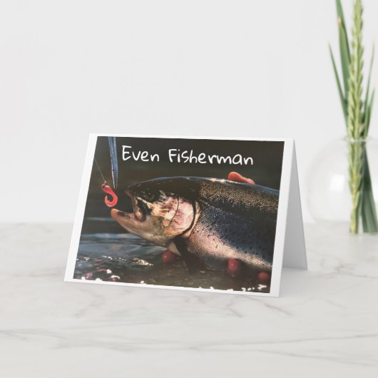 EVEN **FISHERMAN** 祝 CHRISTMAS カード (正面)