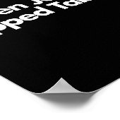 Even Jesus Flipped Tables Funny Jesus Lovers Chris ポスター (角)