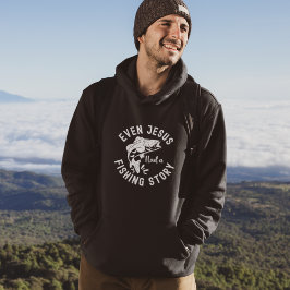 Even Jesus Had a Fishing Story Funny Fishing パーカ