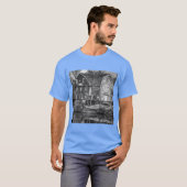 Evening At The OldEagle Mill 1x1 Monochrome Premiu Tシャツ (正面フル)