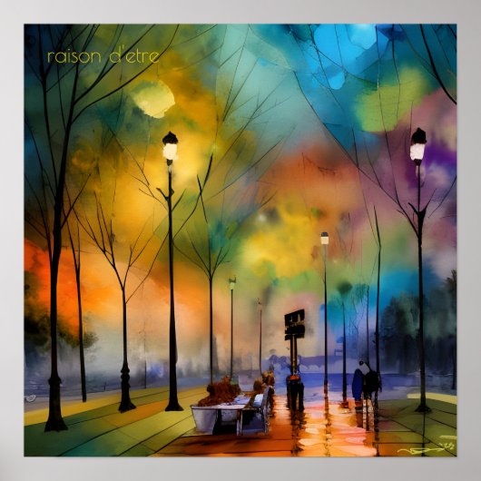 Evening in Marseille Poster ポスター (正面)