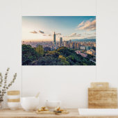 Evening in Taipei ポスター (キッチン)