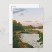 Evening in the swedish archipelago シーズンポストカード (正面/裏面)