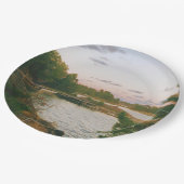 Evening in the swedish archipelago ペーパープレート (アングル)