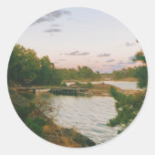 Evening in the swedish archipelago ラウンドシール (正面)