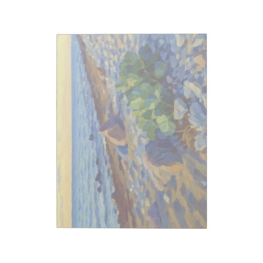 Evening light on the coast of Vormsi ノートパッド (回転)