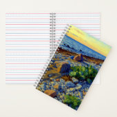 Evening light on the coast of Vormsi ノートブック (内側)