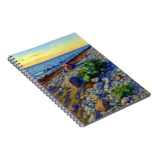 Evening light on the coast of Vormsi ノートブック (右側)