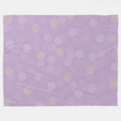 Evening Lights フリースブランケット (正面(横))