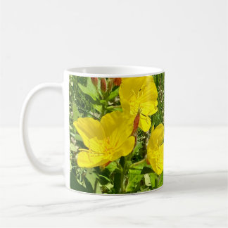 Evening Primrose, swallowtail butterfly mug ©️dh26 コーヒーマグカップ