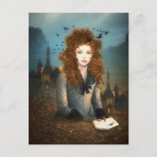 Evening Reading ポストカード (正面)