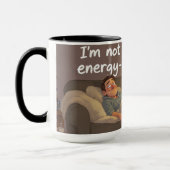 Evening Scroll – Cozy Relatable Mug マグカップ (左)