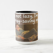 Evening Scroll – Cozy Relatable Mug マグカップ (中央)