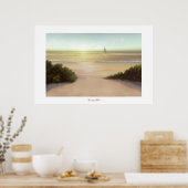 EVENING TIDE PRINT ポスター (キッチン)