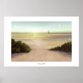 EVENING TIDE PRINT ポスター