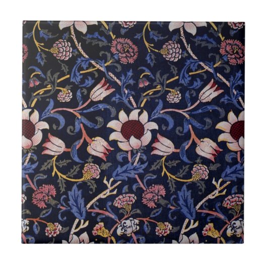 Evenlode, famous William Morris pattern, タイル (正面)