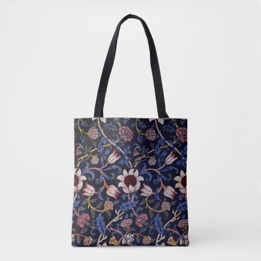 Evenlode, famous William Morris pattern, トートバッグ (正面)