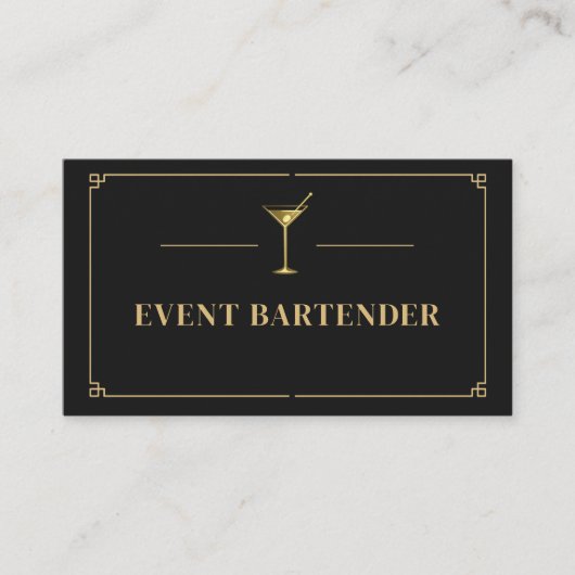 Event Bartender Professional 名刺 (正面)
