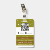 Event Coordinator バッジ (裏面 （クリップ付）)