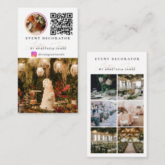 Event Decorator Photo Feed Social Media QR Code 名刺