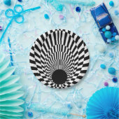 Event Horizon 3d Black hole ペーパープレート (パーティー)