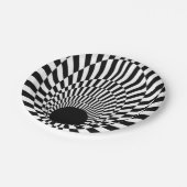 Event Horizon 3d Black hole ペーパープレート (アングル)