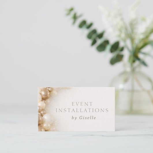 Event Installations Party Decorating 名刺 (スタンド正面)