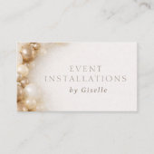 Event Installations Party Decorating 名刺 (正面)