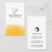 Event Management Planning Monogram 名刺 (正面/裏面)