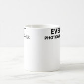 Event Photographer Official Staff Job Employee Pho コーヒーマグカップ (中央)