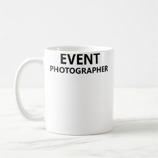 Event Photographer Official Staff Job Employee Pho コーヒーマグカップ