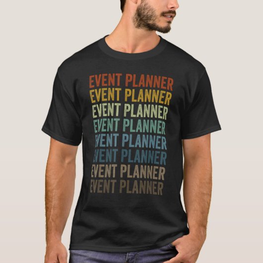 Event Planner Event Planning Event Staff Tシャツ (正面)