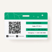 Event Staff バッジ (裏面)