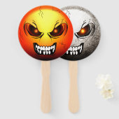Éventail Angermoji ハンドファン (正面&裏面)