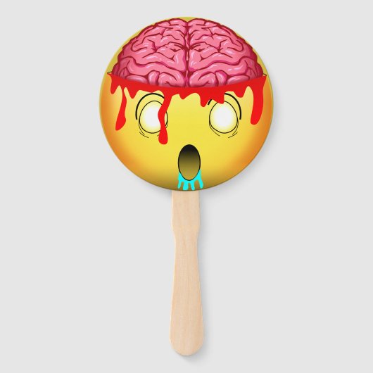 Éventail Brainmoji ハンドファン (正面)
