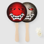 Éventail Samouraïmoji ハンドファン (正面&裏面)