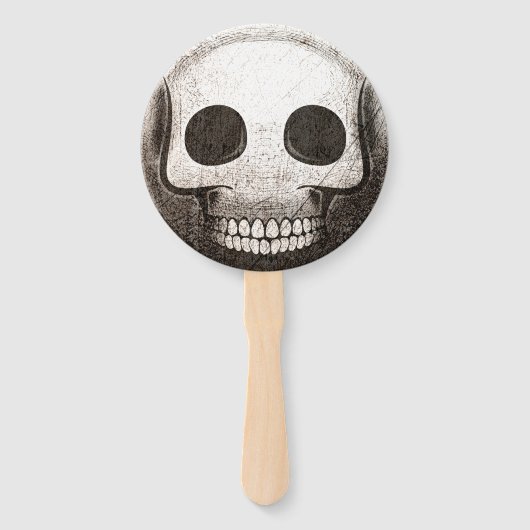 Éventail Skullmoji ハンドファン (裏面)