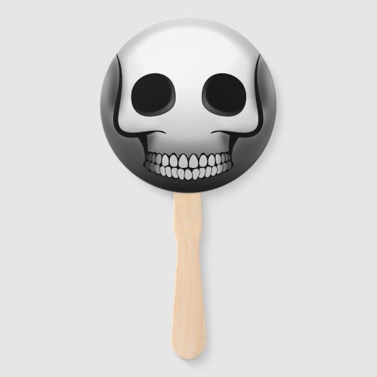 Éventail Skullmoji ハンドファン (正面)