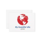 Eventful 感謝してい-Youカード ノートカード (正面/裏面インサイチュ)