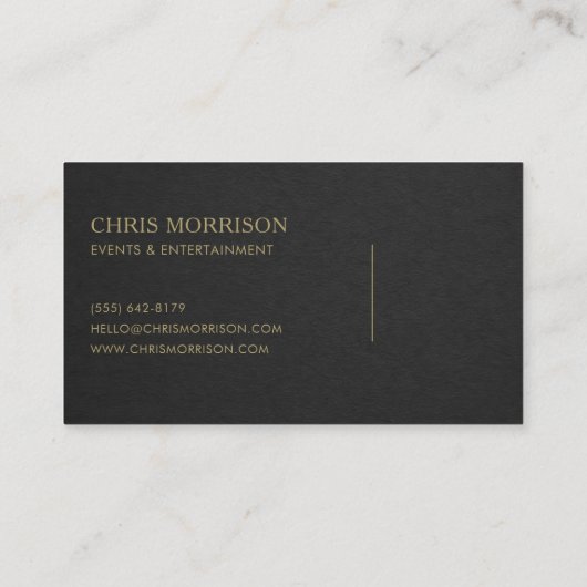 Events & Entertainment Music 名刺 (裏面)