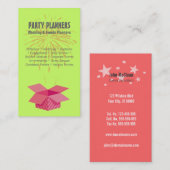 Events Management Company 名刺 (正面/裏面)