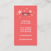 Events Management Company 名刺 (裏面)