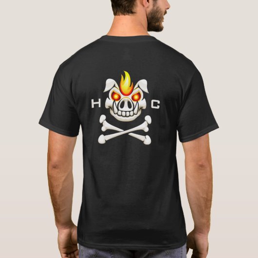 EveOnline Hogs Collective Official Tee for Hogs Tシャツ (裏面)