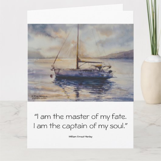 EVEpainted帆船 カード (正面)