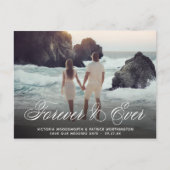 Everのフォトスクリプト結婚を永久に保存 案内ポストカード (正面)